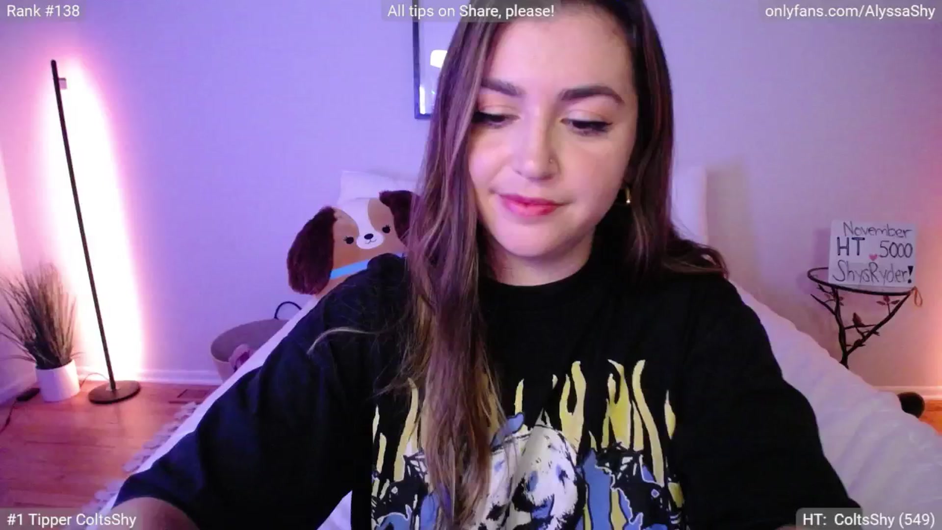Gallery image thumbnail from AlyssaShy's myfreecams stream on, 11/10/2024, 05:15 image 3 of 20