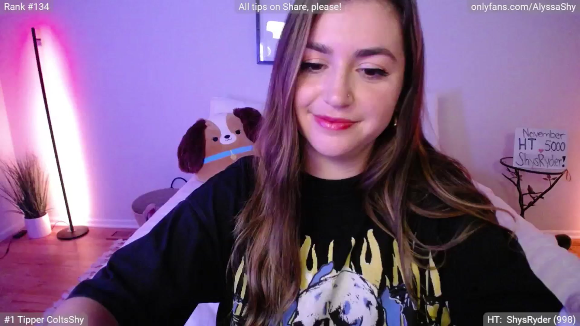 Gallery image thumbnail from AlyssaShy's myfreecams stream on, 11/10/2024, 05:15 image 9 of 20