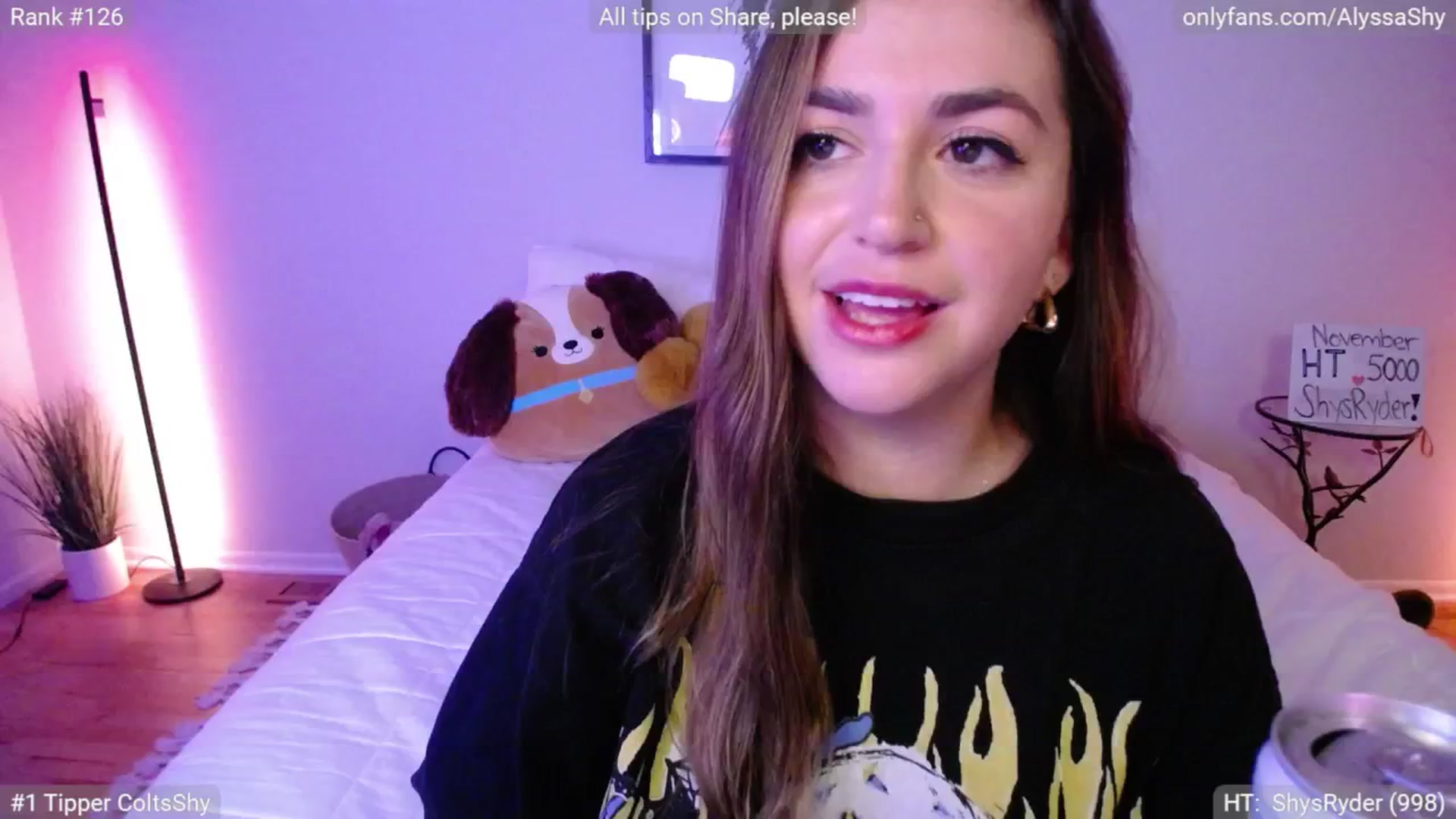 Gallery image thumbnail from AlyssaShy's myfreecams stream on, 11/10/2024, 05:15 image 10 of 20