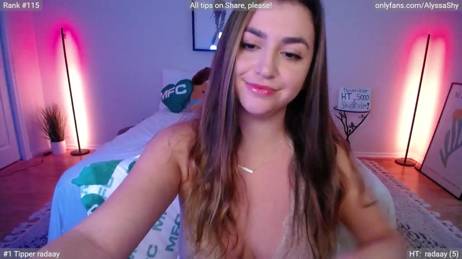 Gallery image thumbnail from AlyssaShy's myfreecams stream on, 11/12/2024, 21:45 image 12 of 20