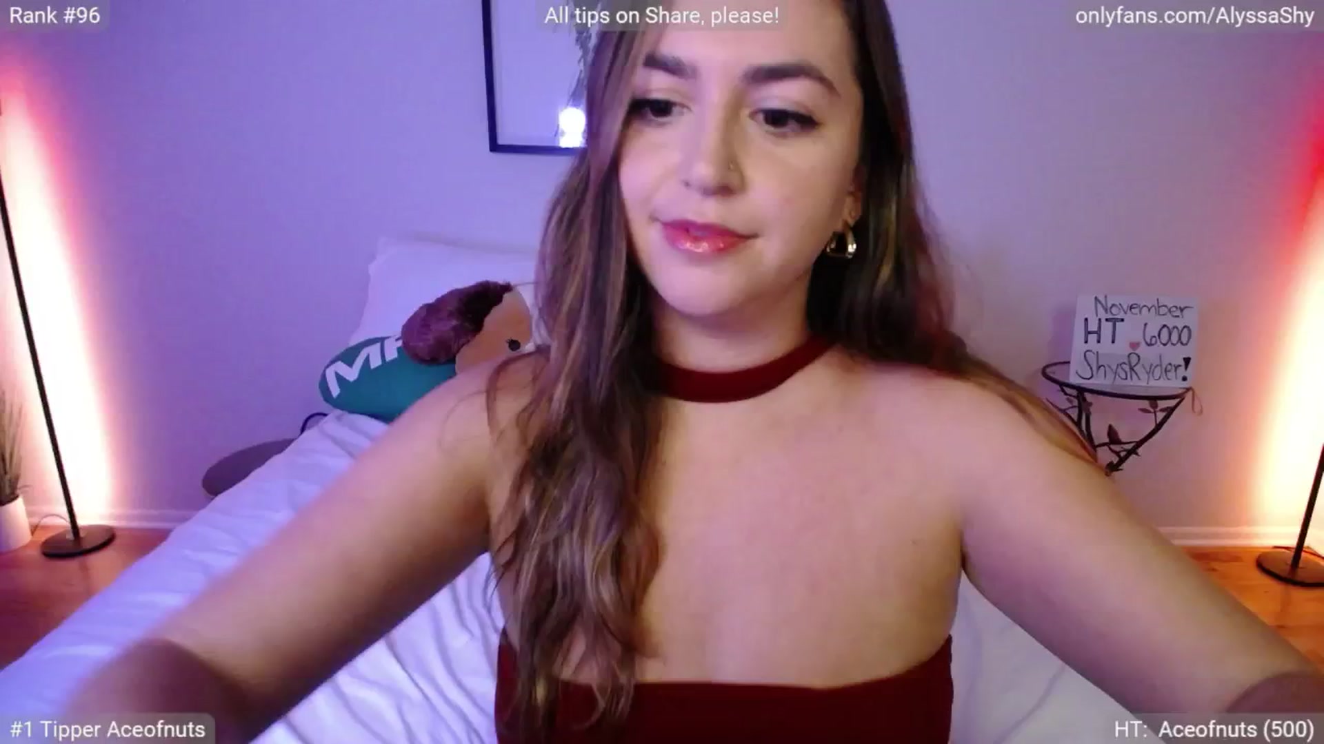 Gallery image thumbnail from AlyssaShy's myfreecams stream on, 11/15/2024, 24:33 image 12 of 20