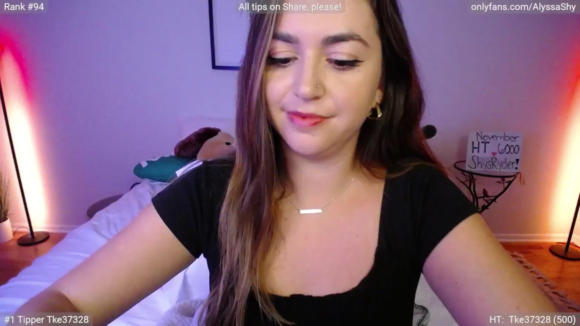 Gallery image thumbnail from AlyssaShy's myfreecams stream on, 11/15/2024, 22:32 image 10 of 20