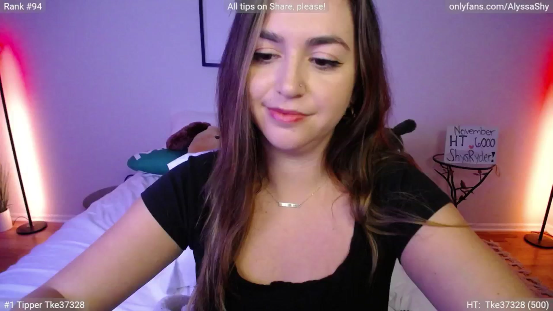 Gallery image thumbnail from AlyssaShy's myfreecams stream on, 11/15/2024, 22:32 image 20 of 20