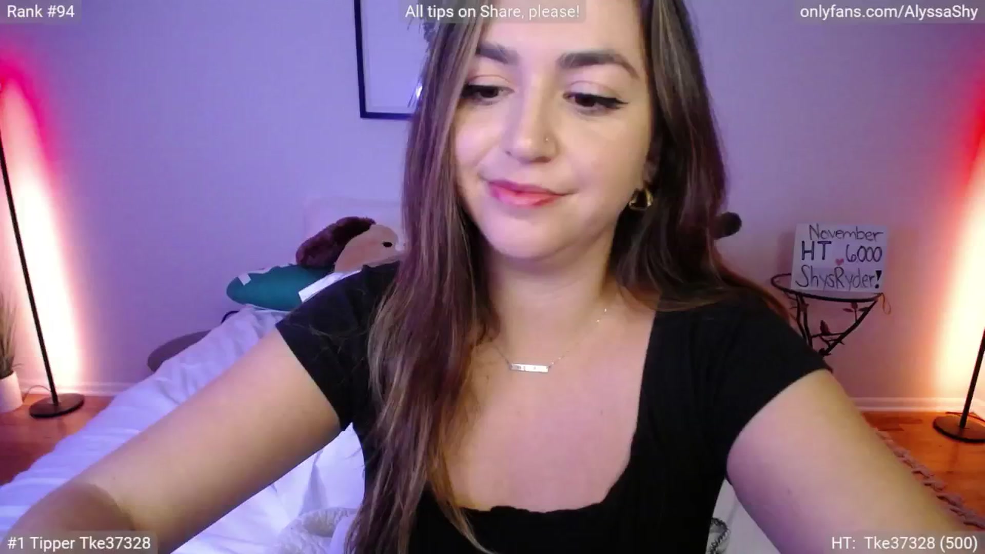 Gallery image thumbnail from AlyssaShy's myfreecams stream on, 11/15/2024, 22:32 image 7 of 20