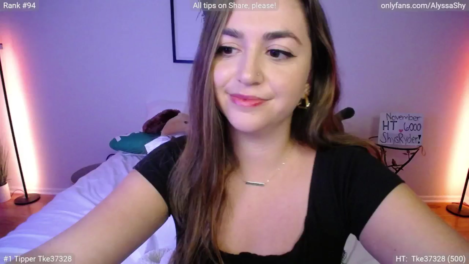 Gallery image thumbnail from AlyssaShy's myfreecams stream on, 11/15/2024, 22:32 image 3 of 20