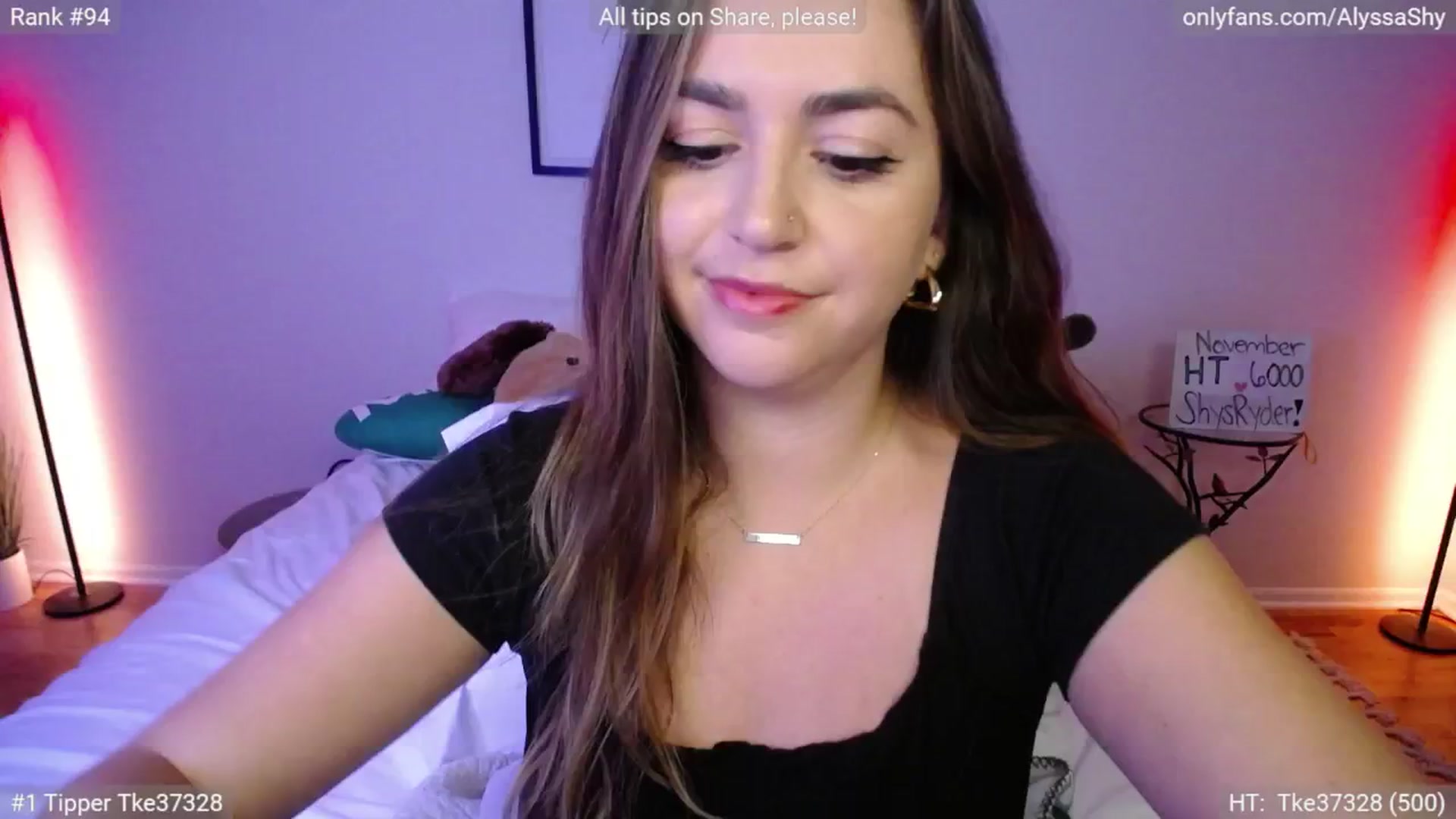 Gallery image thumbnail from AlyssaShy's myfreecams stream on, 11/15/2024, 22:32 image 5 of 20