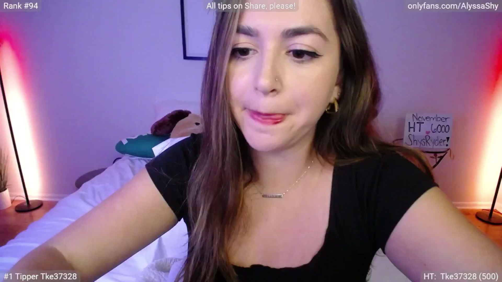 Gallery image thumbnail from AlyssaShy's myfreecams stream on, 11/15/2024, 22:32 image 8 of 20