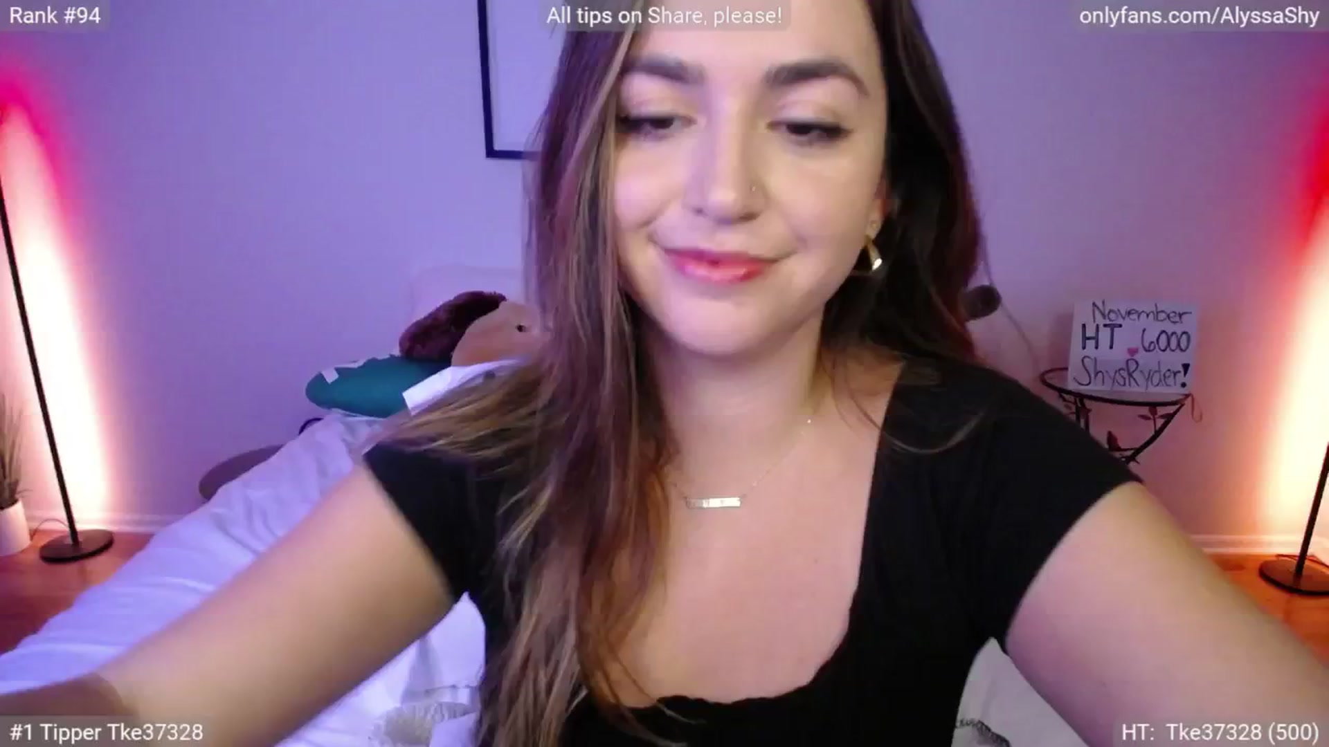 Gallery image thumbnail from AlyssaShy's myfreecams stream on, 11/15/2024, 22:32 image 14 of 20