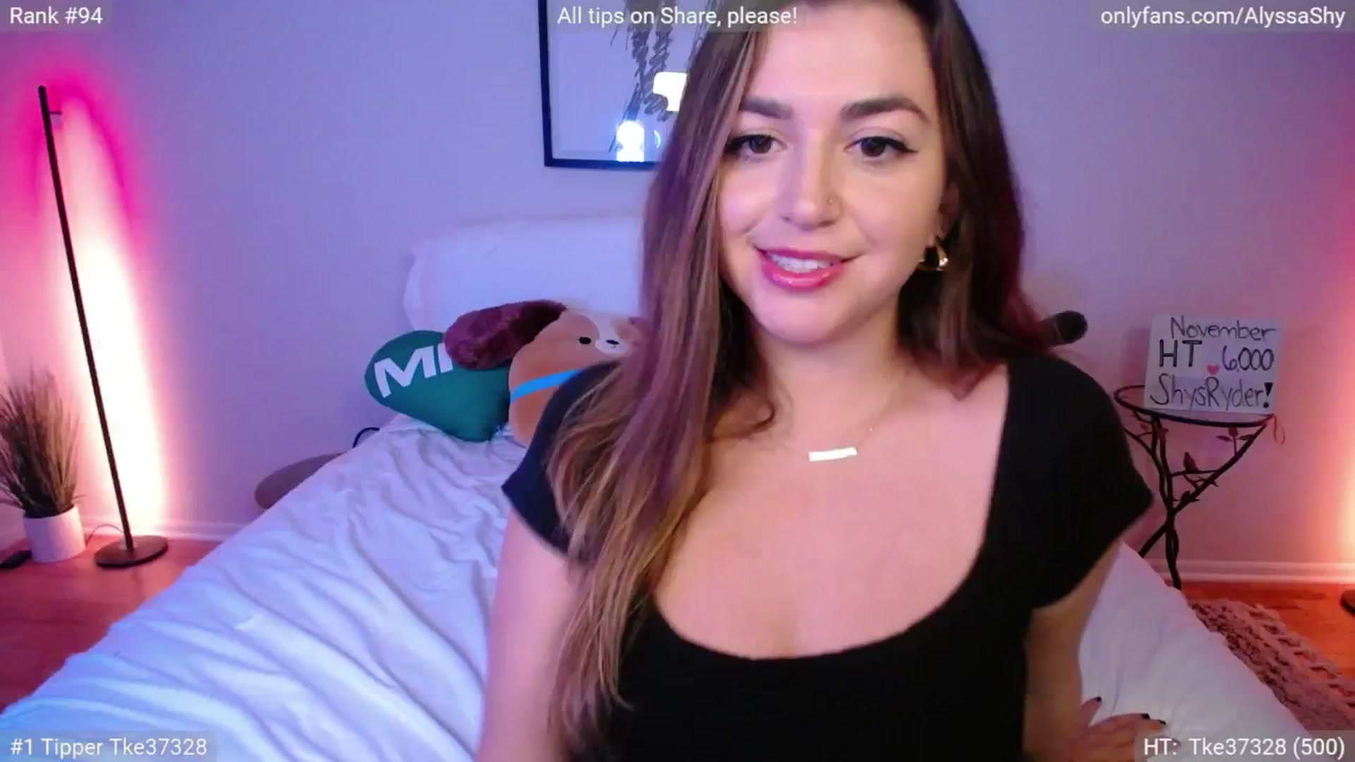 Gallery image thumbnail from AlyssaShy's myfreecams stream on, 11/16/2024, 24:42 image 3 of 20