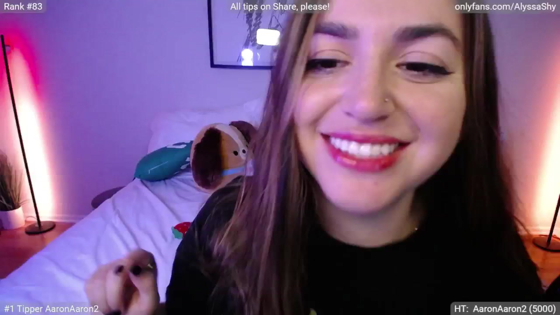 Gallery image thumbnail from AlyssaShy's myfreecams stream on, 11/18/2024, 03:19 image 14 of 20