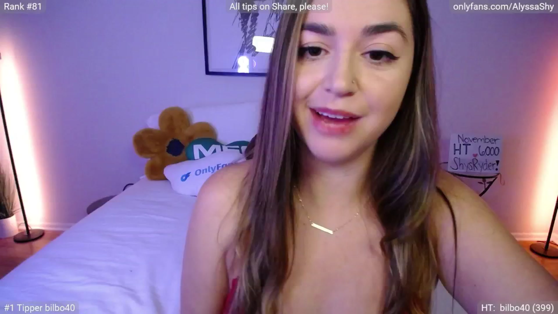 Gallery image thumbnail from AlyssaShy's myfreecams stream on, 11/19/2024, 23:58 image 15 of 20