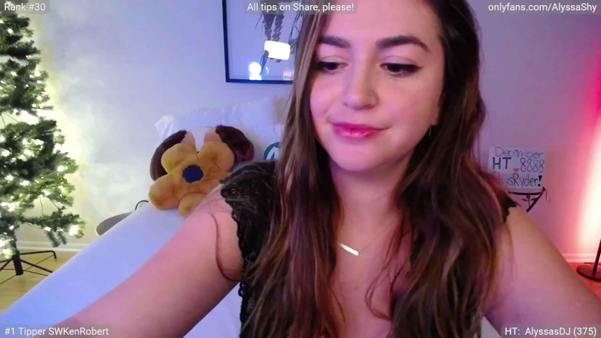 Gallery image thumbnail from AlyssaShy's myfreecams stream on, 12/03/2024, 23:28 image 5 of 20