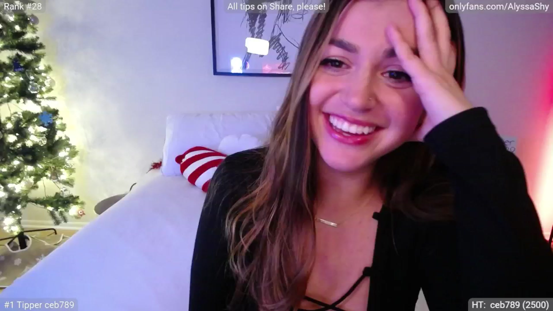 Gallery image thumbnail from AlyssaShy's myfreecams stream on, 12/05/2024, 21:45 image 17 of 20