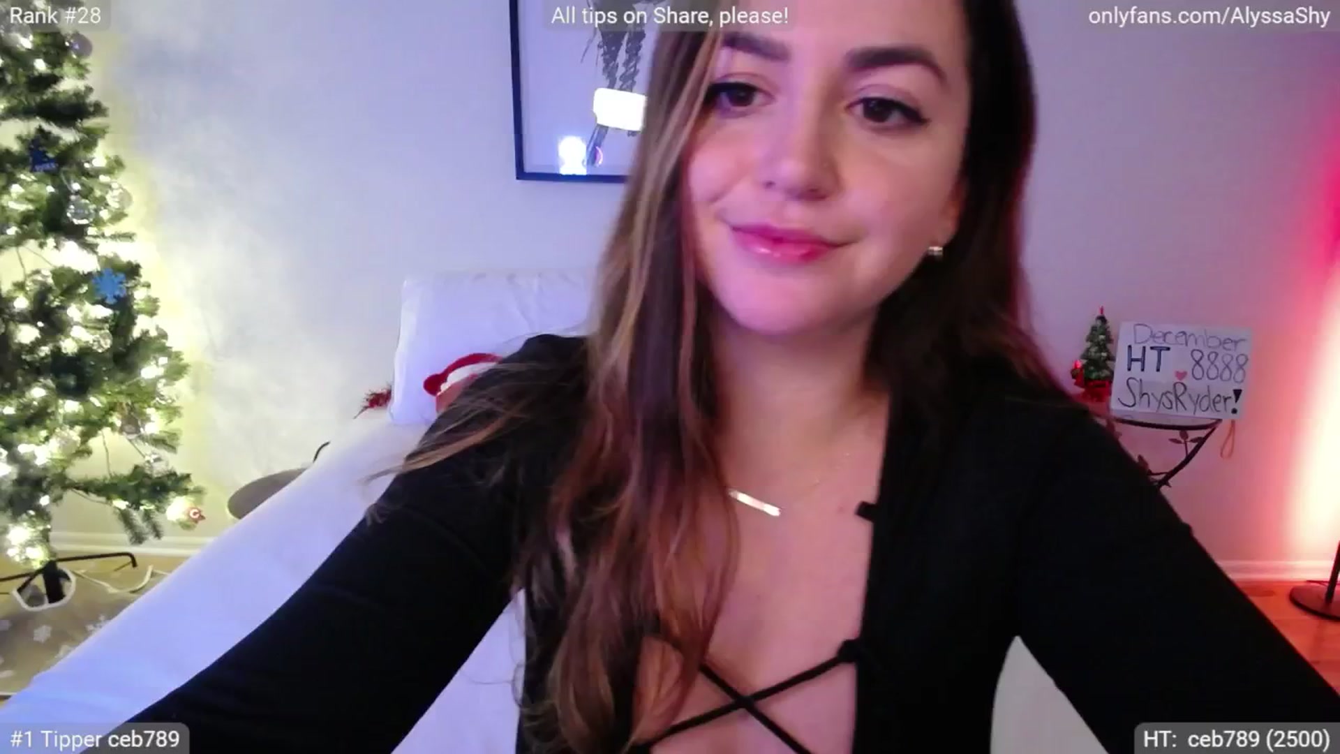 Gallery image thumbnail from AlyssaShy's myfreecams stream on, 12/05/2024, 21:45 image 1 of 20