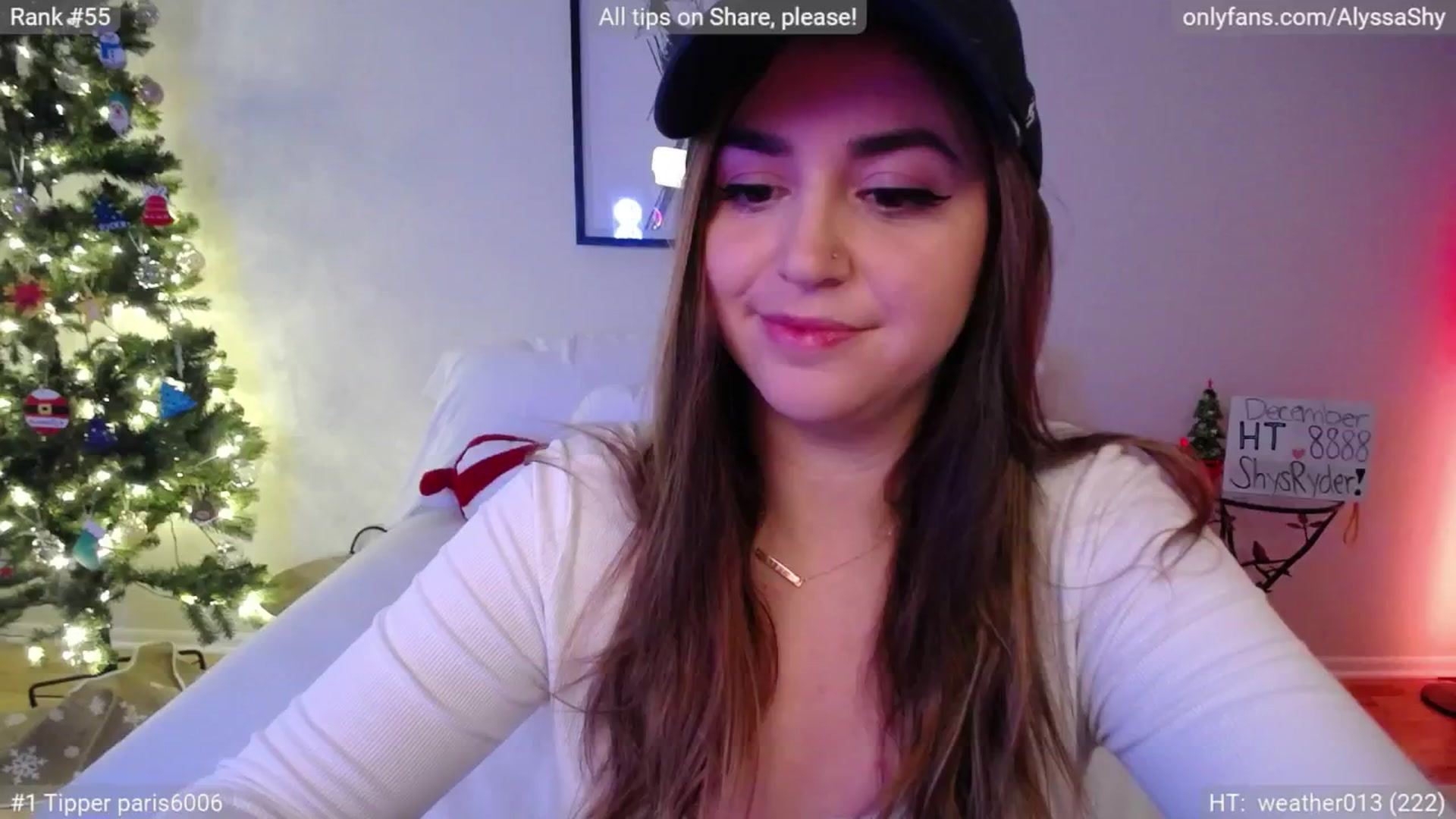 Gallery image thumbnail from AlyssaShy's myfreecams stream on, 12/10/2024, 23:13 image 6 of 20