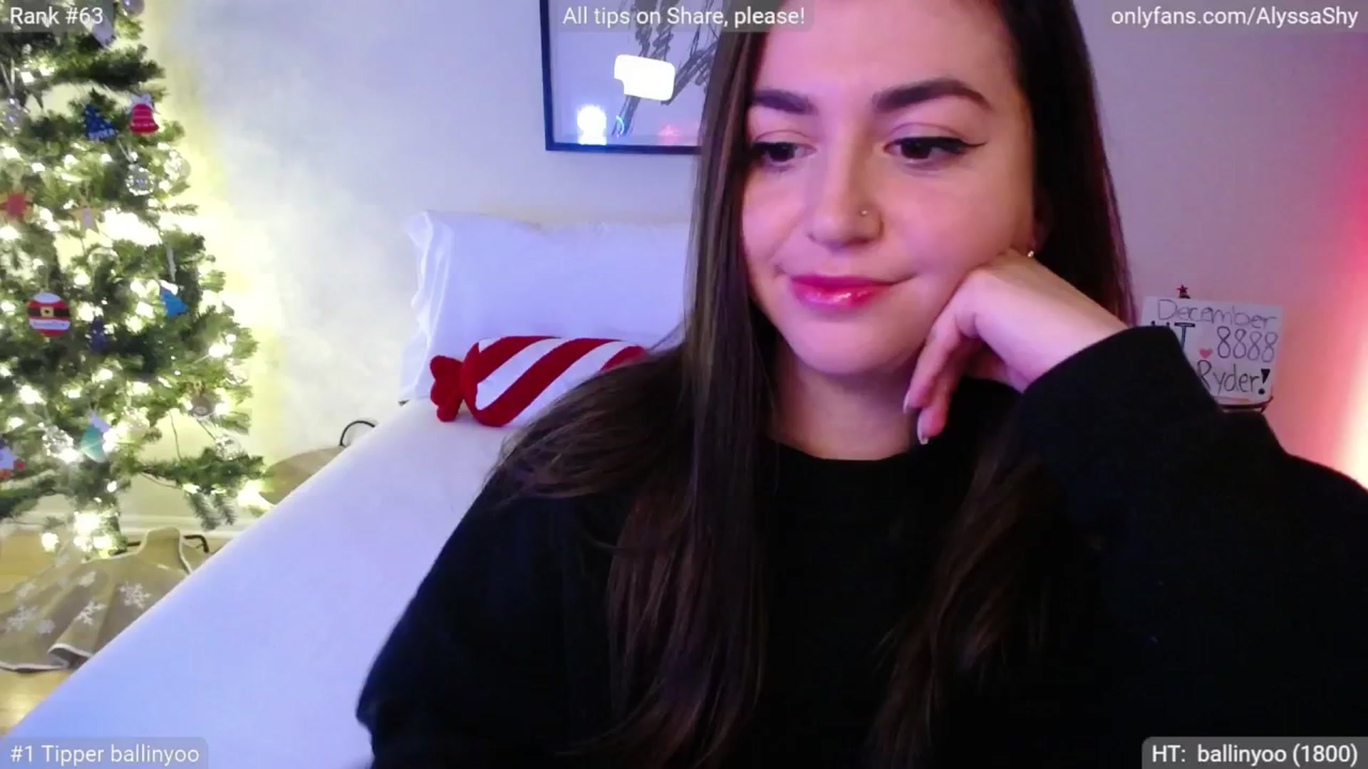 Gallery image thumbnail from AlyssaShy's myfreecams stream on, 12/14/2024, 03:07 image 8 of 20