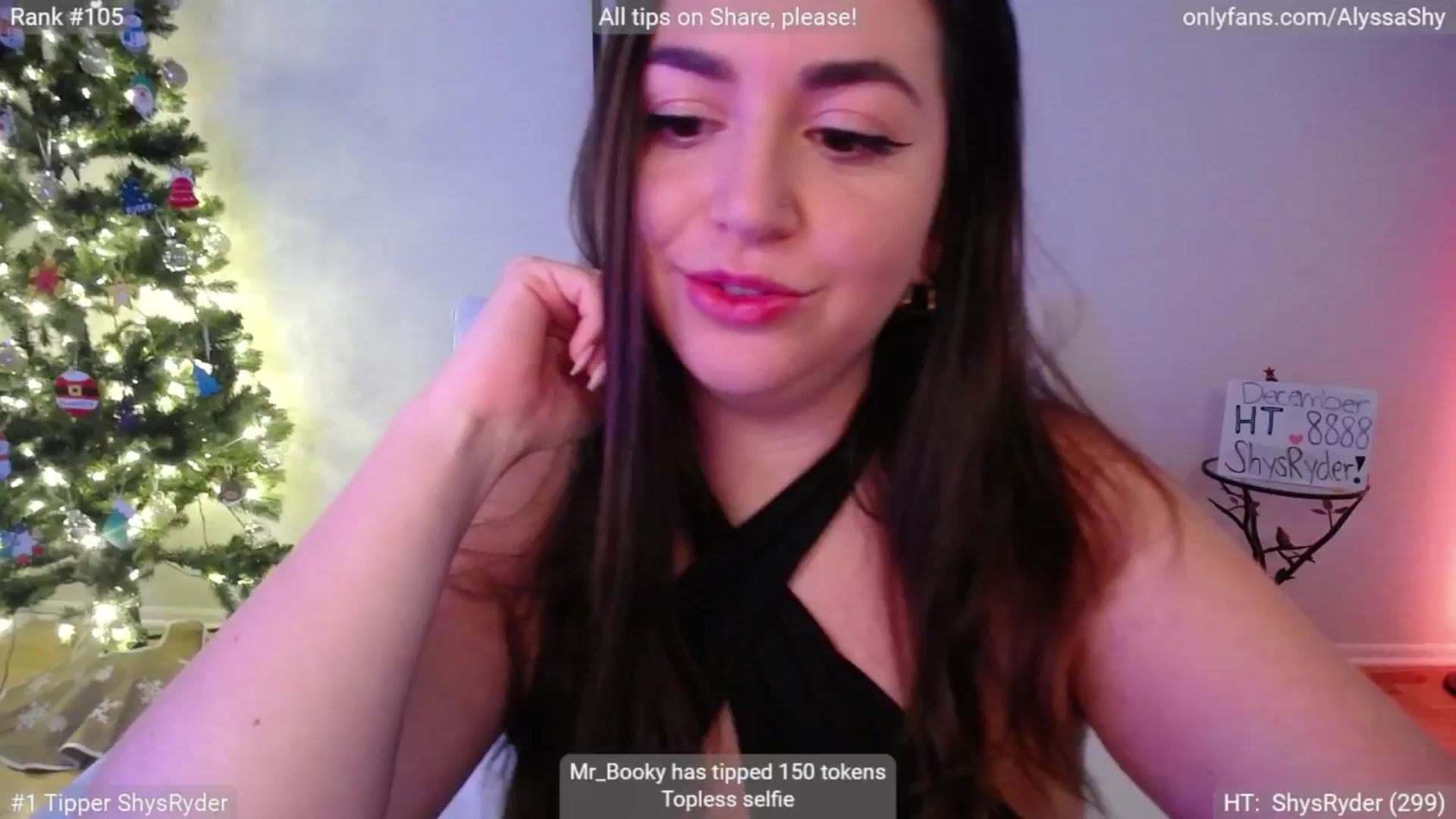 Gallery image thumbnail from AlyssaShy's myfreecams stream on, 12/18/2024, 20:09 image 19 of 20