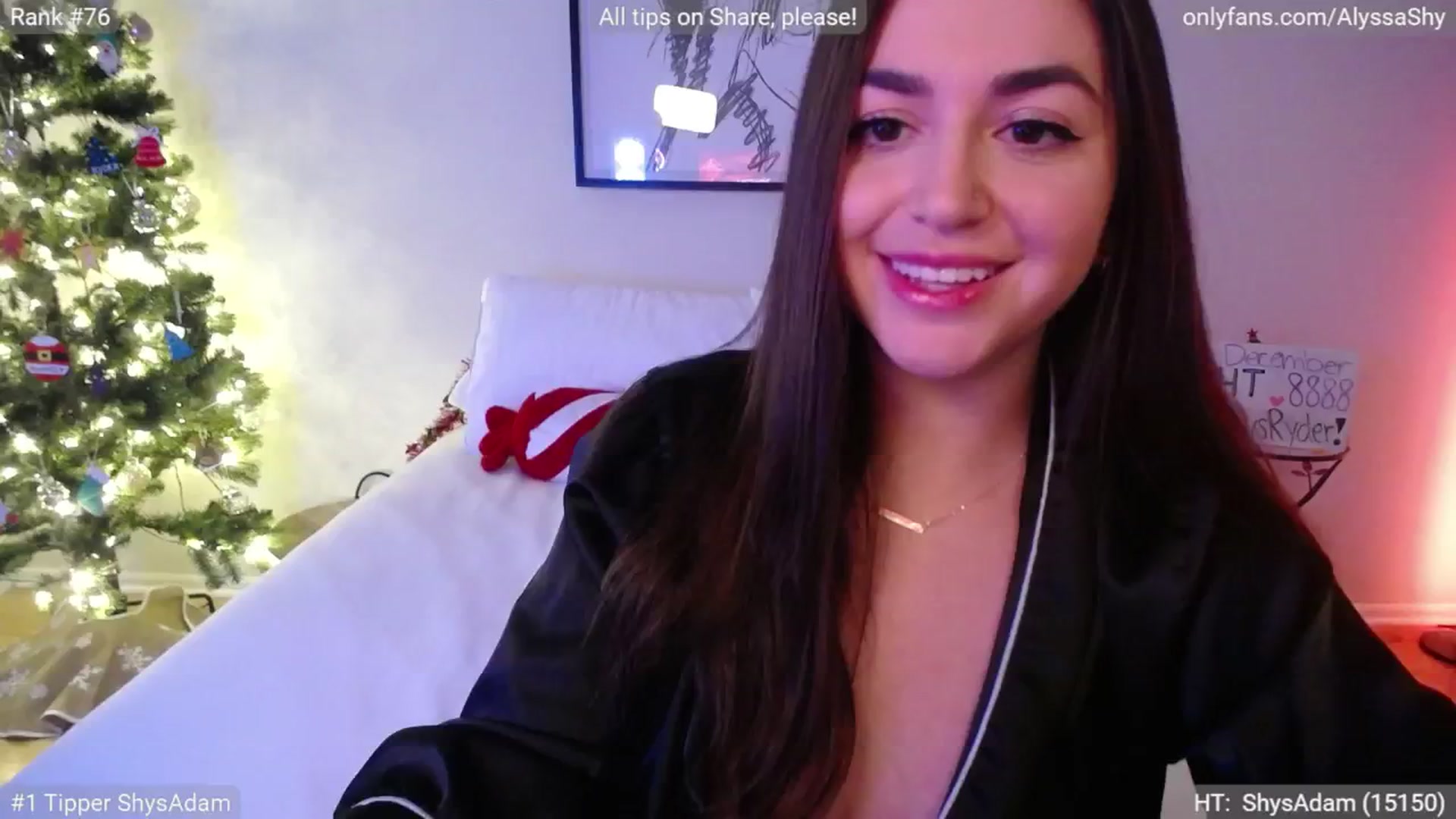 Gallery image thumbnail from AlyssaShy's myfreecams stream on, 12/19/2024, 22:52 image 8 of 20