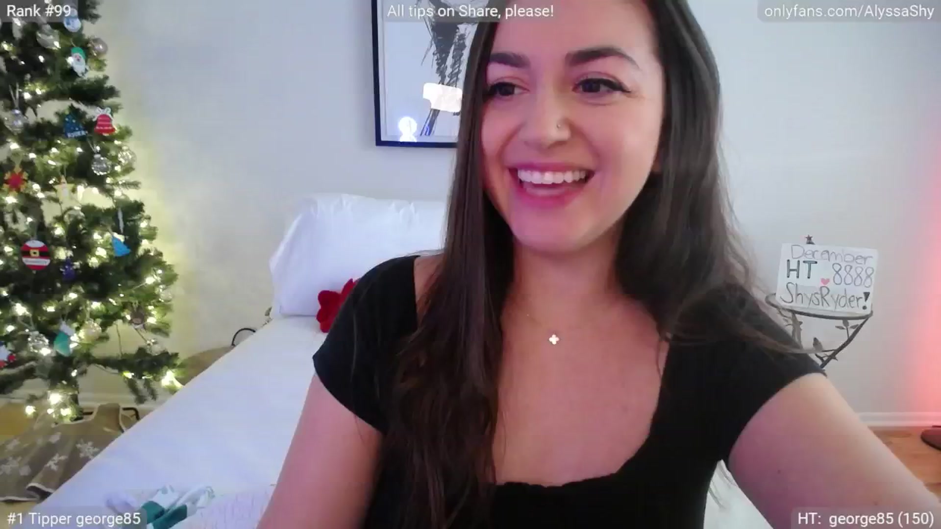 Gallery image thumbnail from AlyssaShy's myfreecams stream on, 12/27/2024, 20:43 image 8 of 20