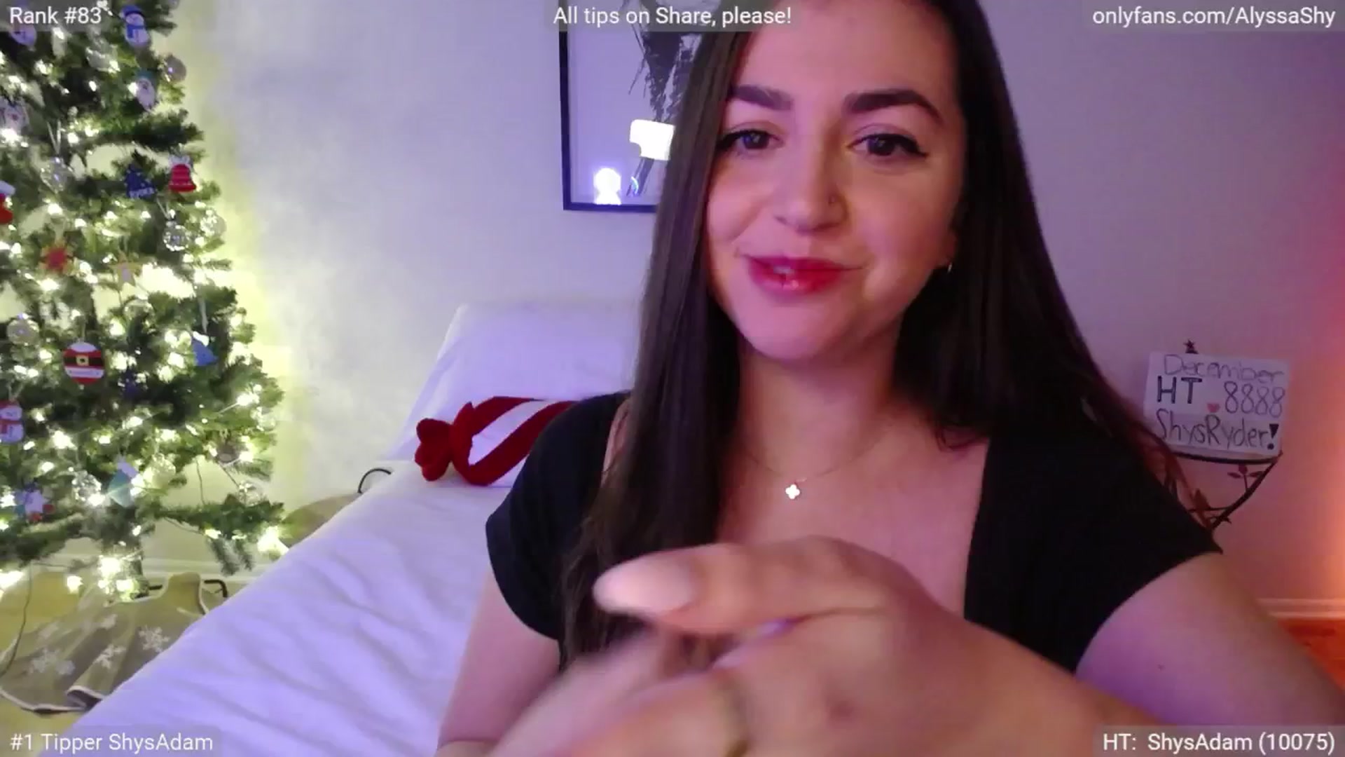 Gallery image thumbnail from AlyssaShy's myfreecams stream on, 12/27/2024, 22:10 image 7 of 20