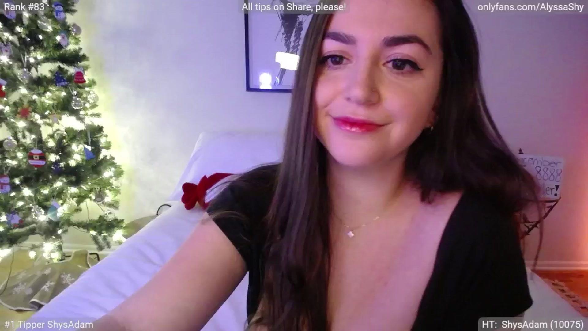 Gallery image thumbnail from AlyssaShy's myfreecams stream on, 12/27/2024, 22:10 image 5 of 20