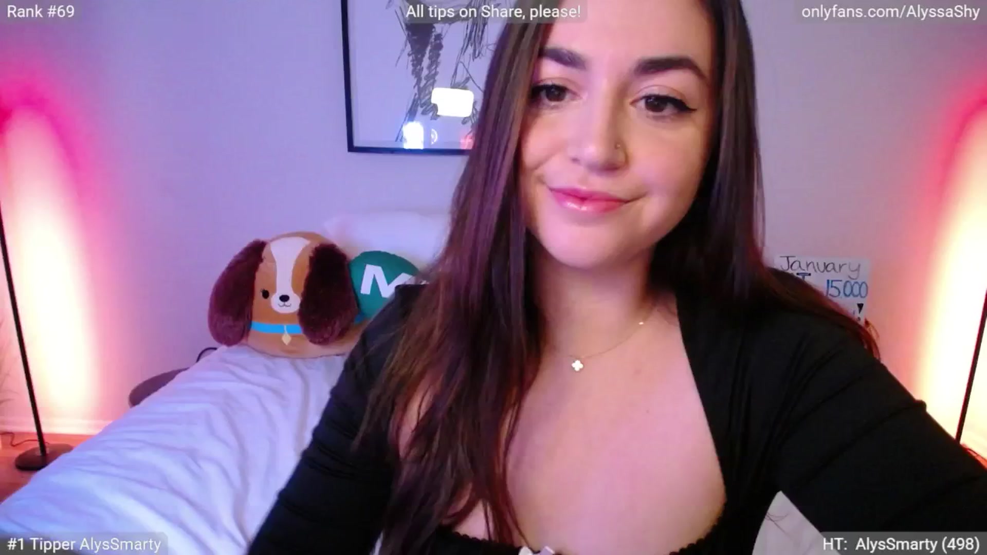 Gallery image thumbnail from AlyssaShy's myfreecams stream on, 01/11/2025, 23:43 image 1 of 20