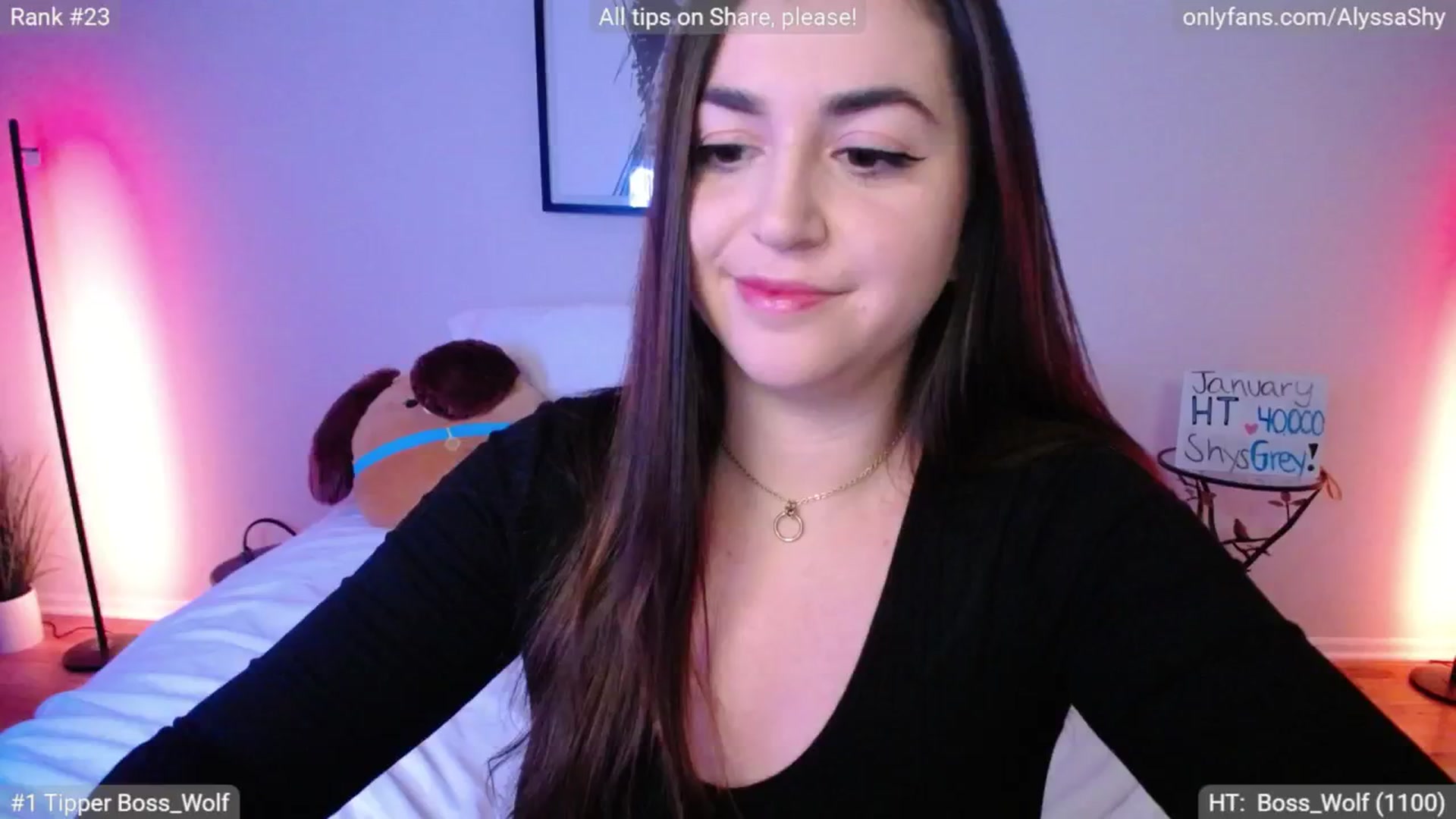 Gallery image thumbnail from AlyssaShy's myfreecams stream on, 01/16/2025, 21:54 image 8 of 20
