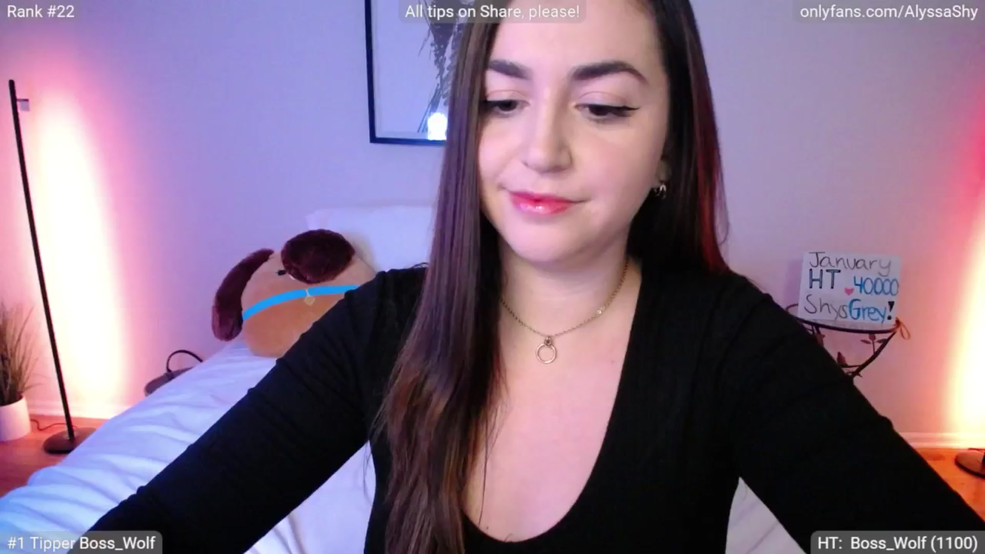 Gallery image thumbnail from AlyssaShy's myfreecams stream on, 01/16/2025, 21:54 image 18 of 20