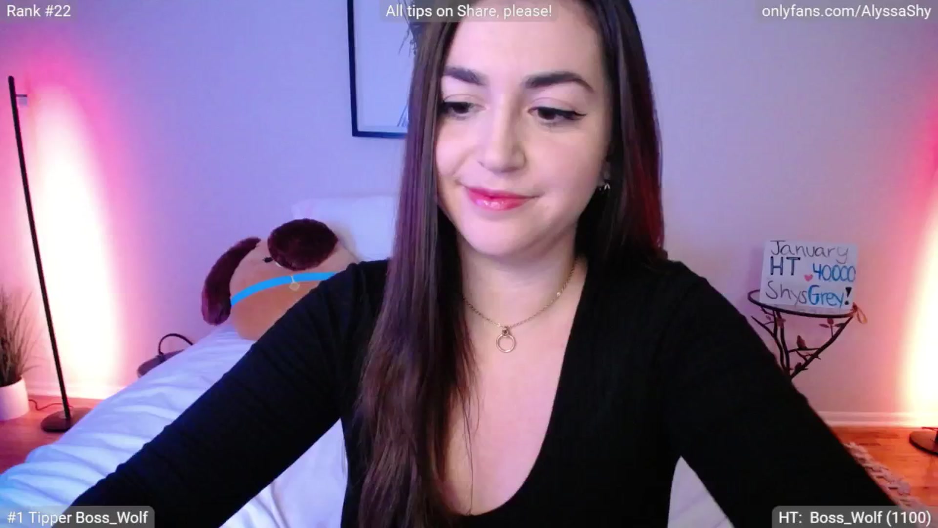 Gallery image thumbnail from AlyssaShy's myfreecams stream on, 01/16/2025, 21:54 image 17 of 20