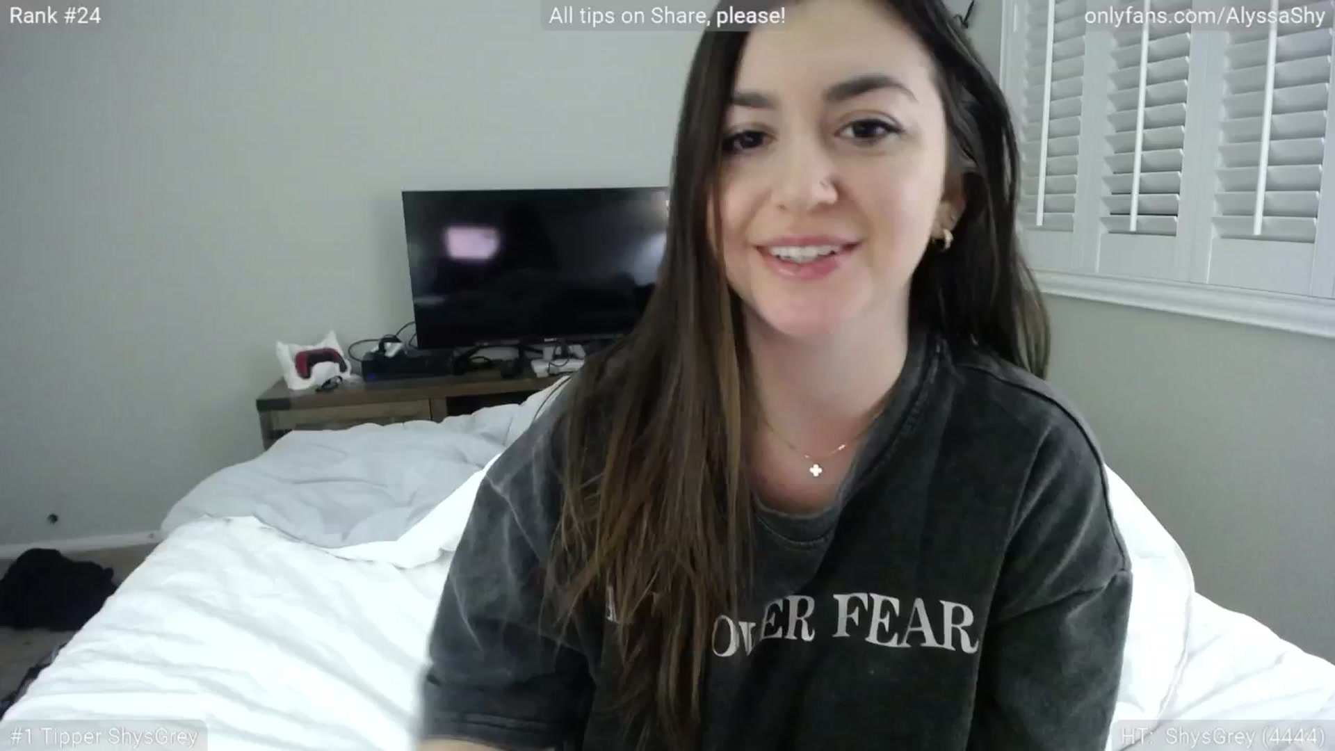 Gallery image thumbnail from AlyssaShy's myfreecams stream on, 01/21/2025, 06:22 image 7 of 20