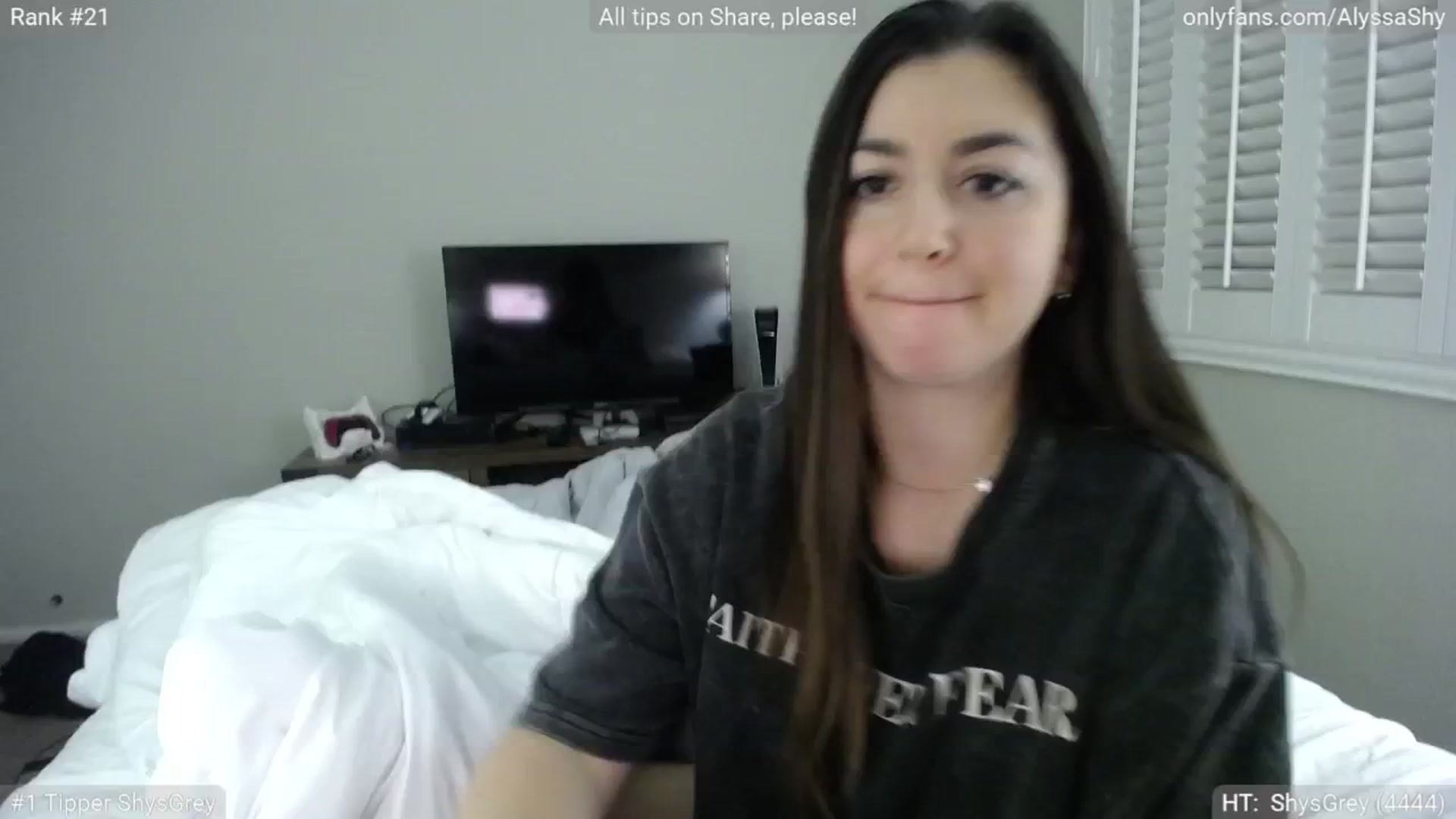 Gallery image thumbnail from AlyssaShy's myfreecams stream on, 01/21/2025, 07:06 image 18 of 20