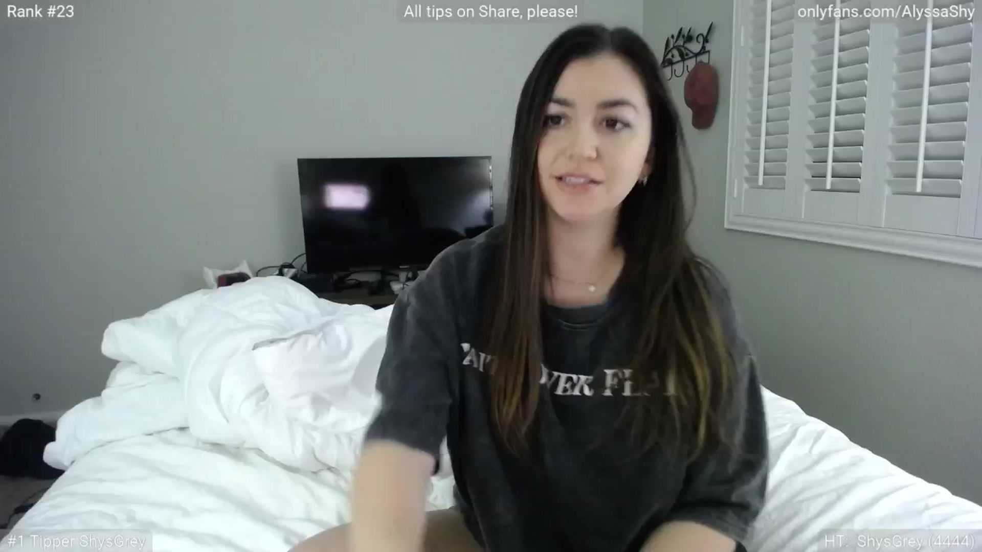 Gallery image thumbnail from AlyssaShy's myfreecams stream on, 01/21/2025, 07:06 image 1 of 20