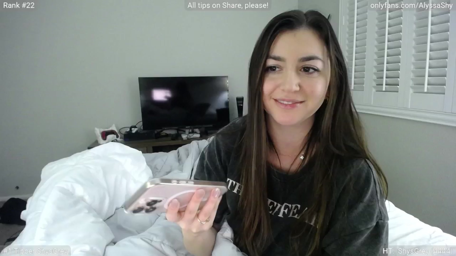 Gallery image thumbnail from AlyssaShy's myfreecams stream on, 01/21/2025, 07:06 image 10 of 20