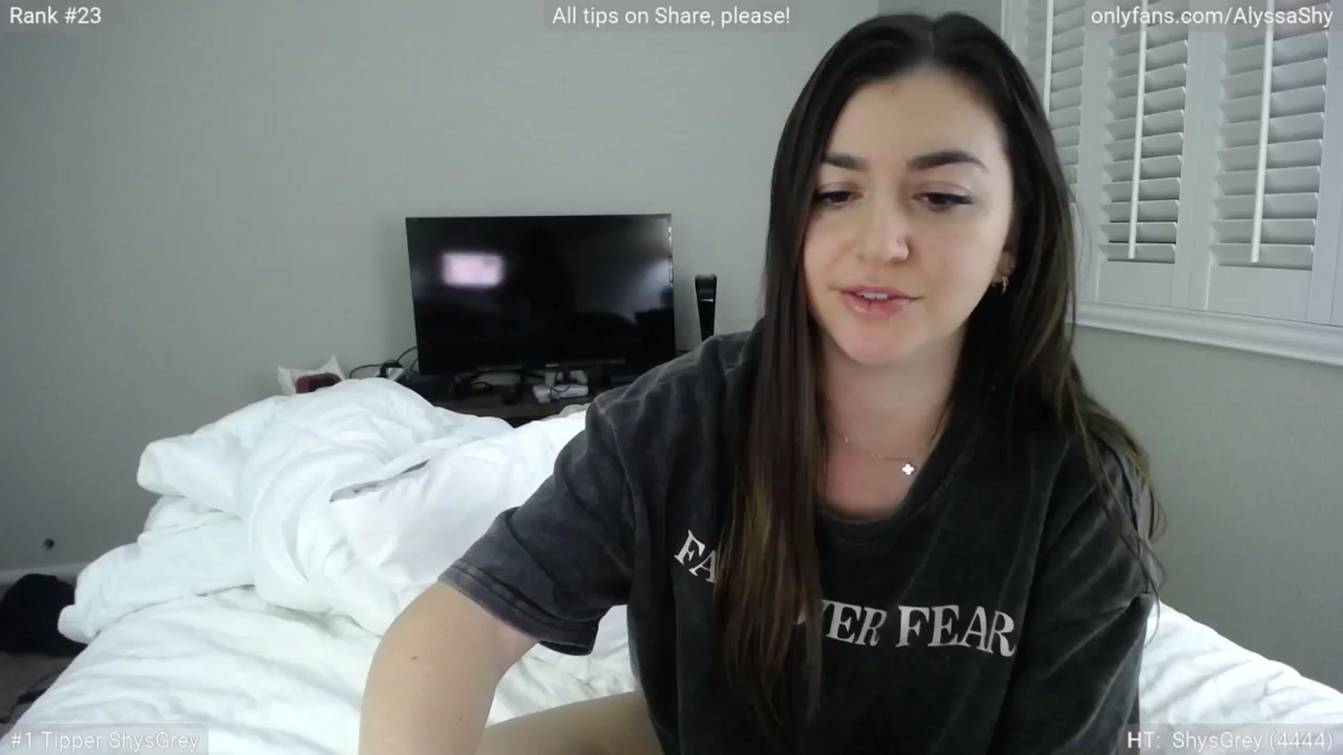 Gallery image thumbnail from AlyssaShy's myfreecams stream on, 01/21/2025, 07:06 image 3 of 20