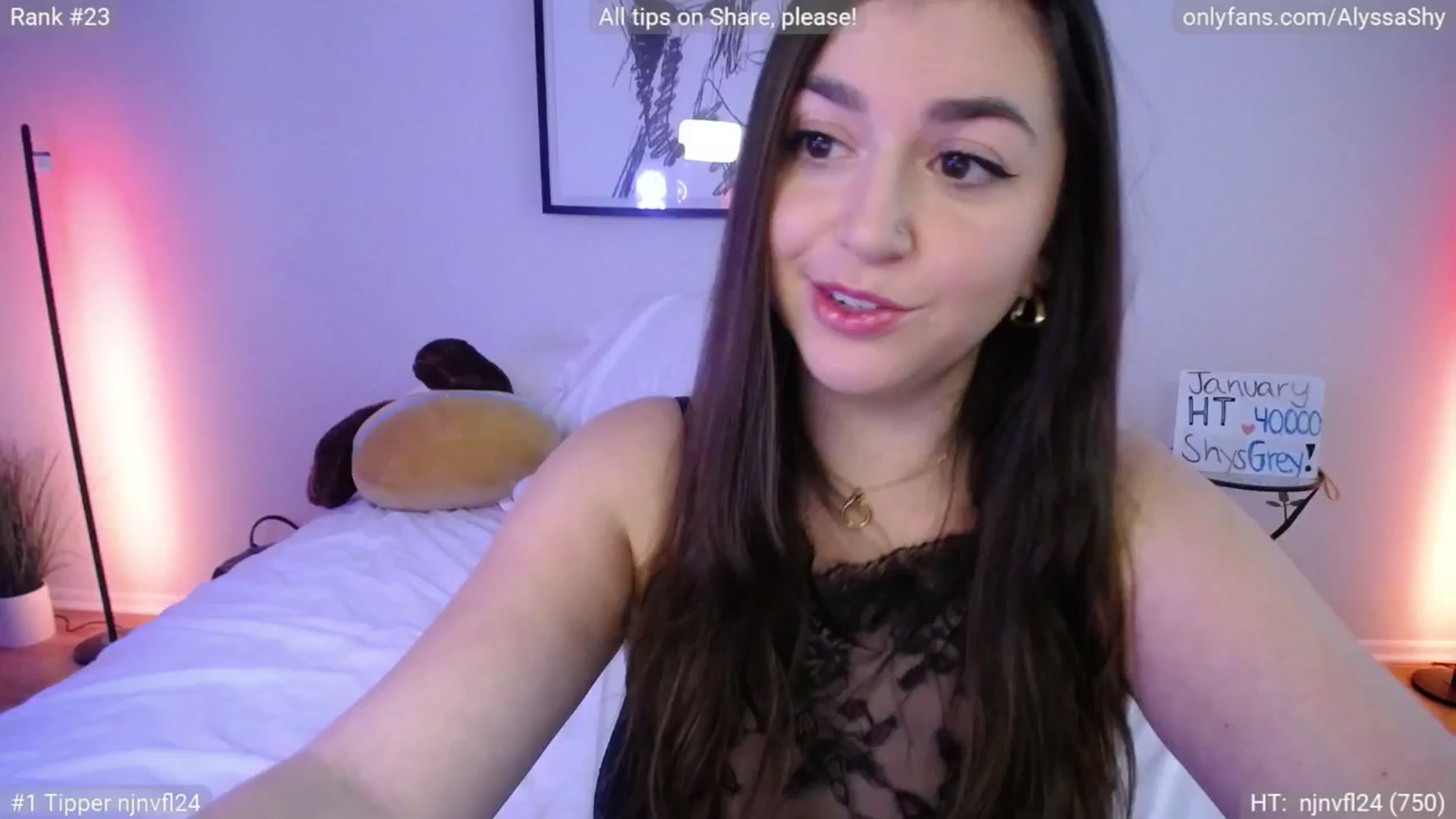 Gallery image thumbnail from AlyssaShy's myfreecams stream on, 01/22/2025, 21:54 image 9 of 20