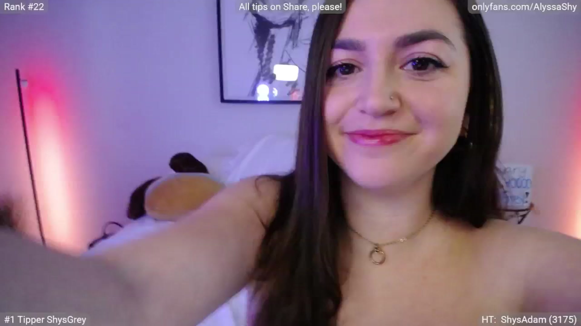 Gallery image thumbnail from AlyssaShy's myfreecams stream on, 01/22/2025, 21:54 image 14 of 20