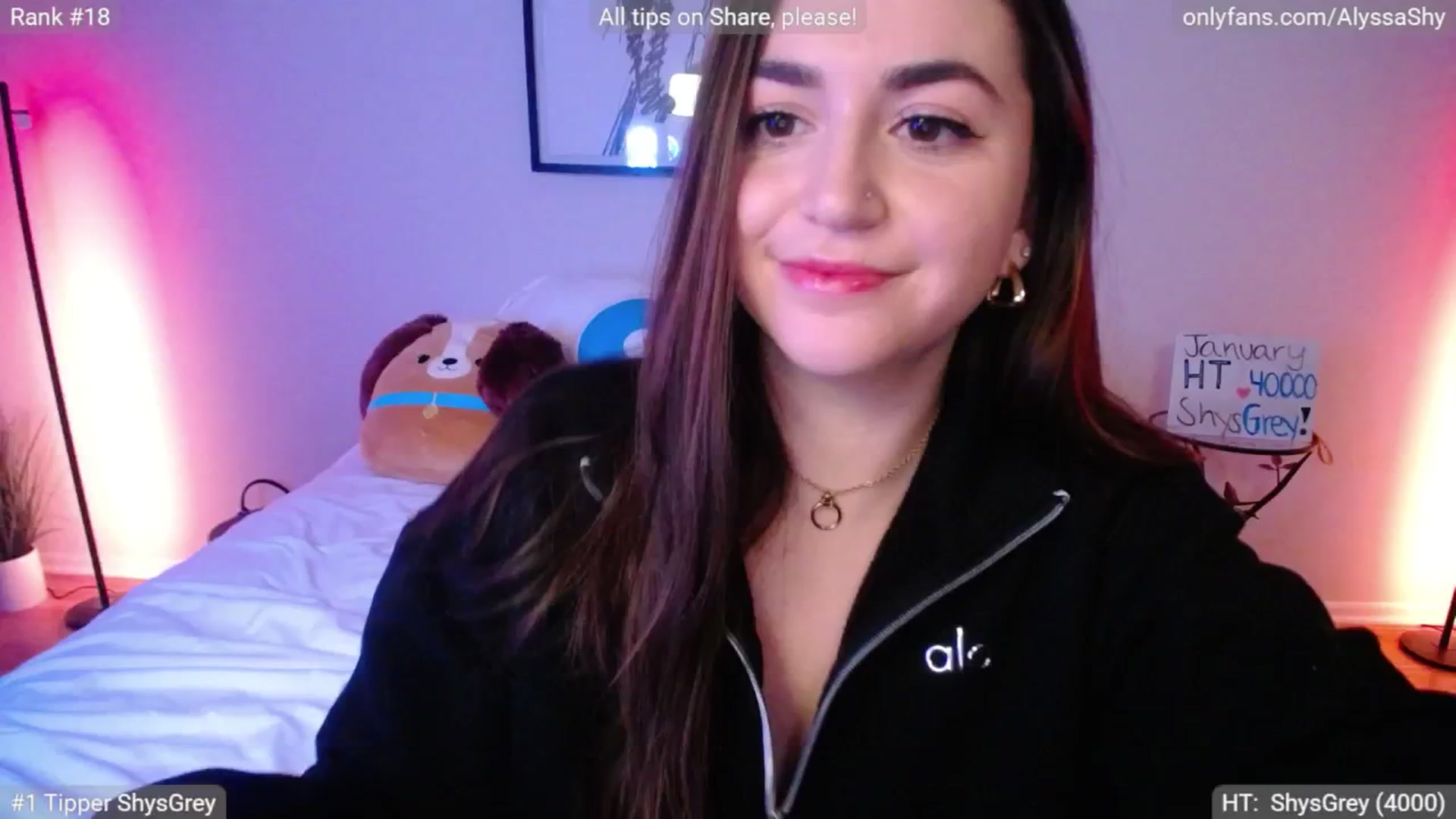 Gallery image thumbnail from AlyssaShy's myfreecams stream on, 01/26/2025, 01:37 image 4 of 20