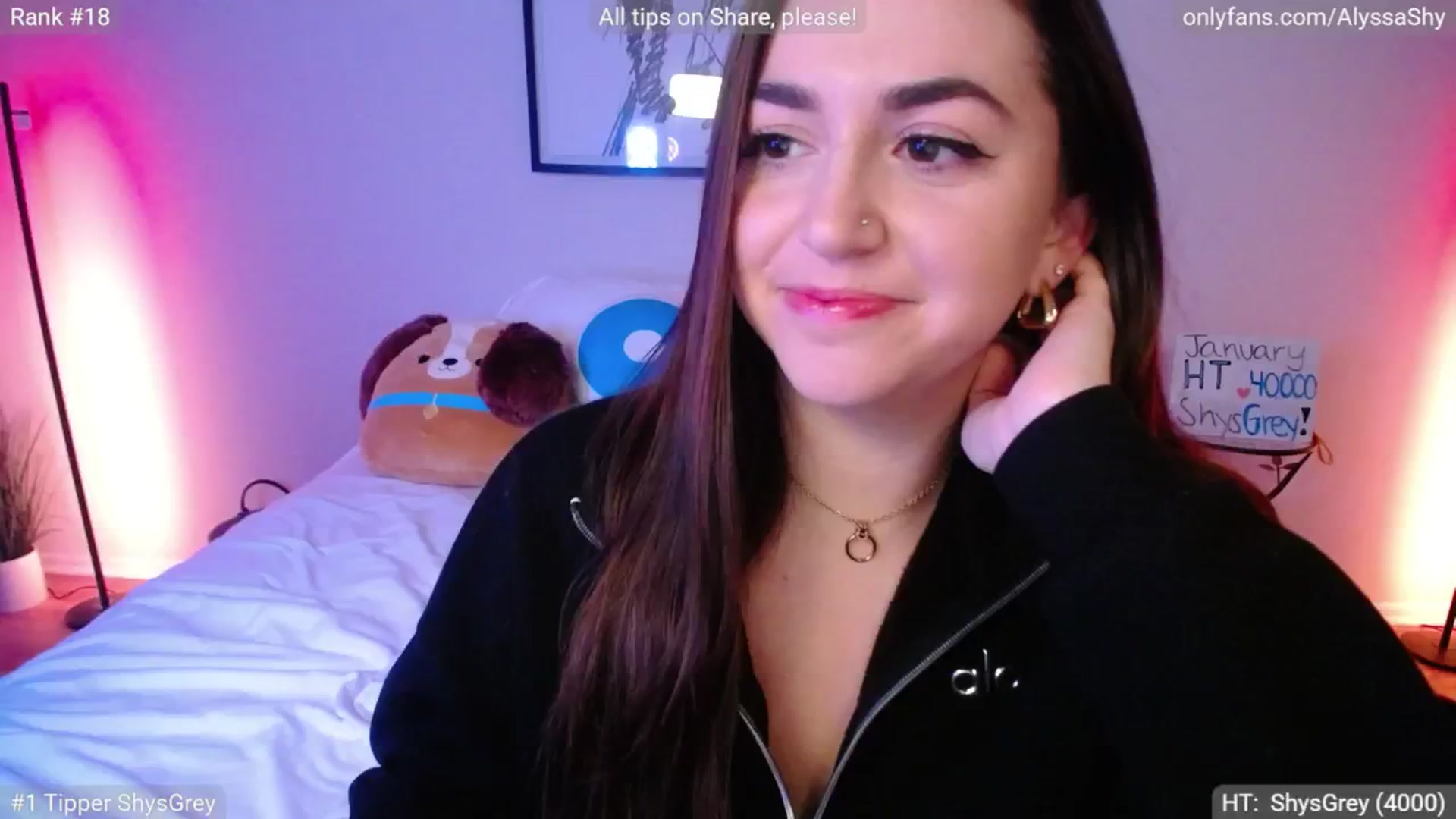 Gallery image thumbnail from AlyssaShy's myfreecams stream on, 01/26/2025, 01:37 image 1 of 20