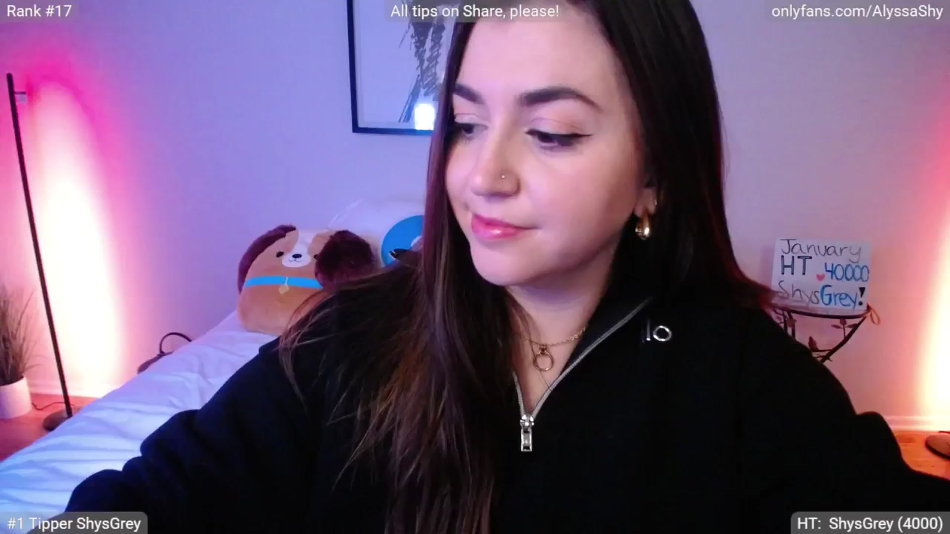 Gallery image thumbnail from AlyssaShy's myfreecams stream on, 01/26/2025, 01:37 image 15 of 20