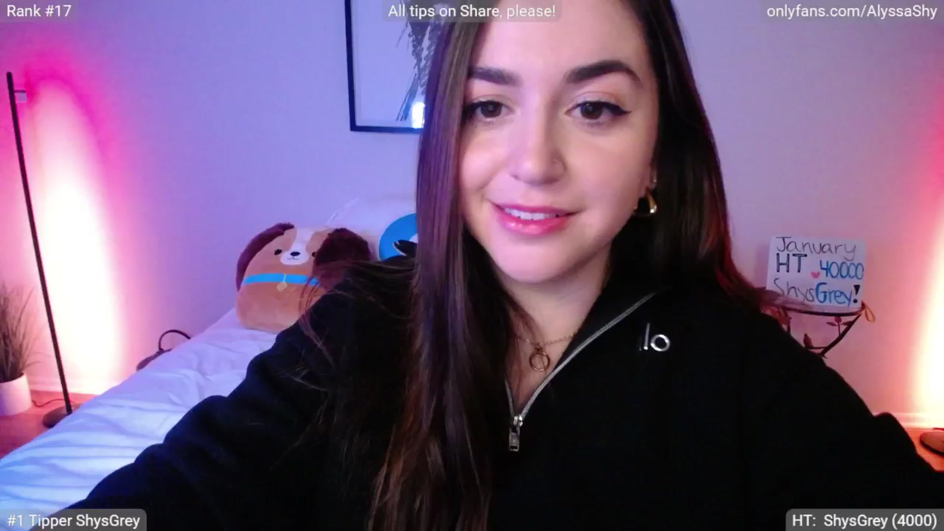 Gallery image thumbnail from AlyssaShy's myfreecams stream on, 01/26/2025, 01:37 image 14 of 20