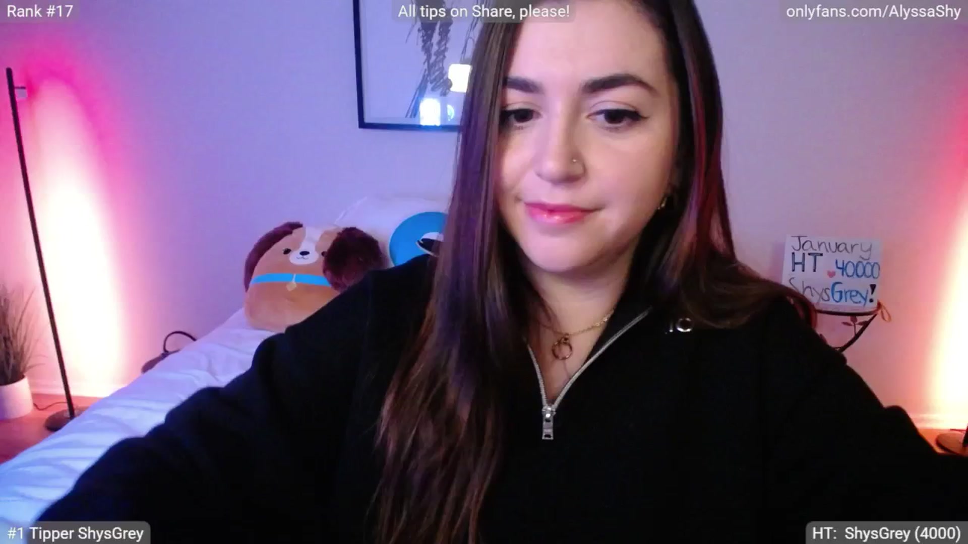 Gallery image thumbnail from AlyssaShy's myfreecams stream on, 01/26/2025, 01:37 image 12 of 20