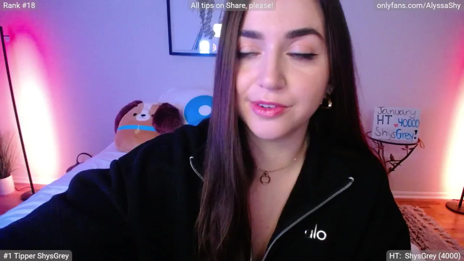 Gallery image thumbnail from AlyssaShy's myfreecams stream on, 01/26/2025, 01:37 image 3 of 20