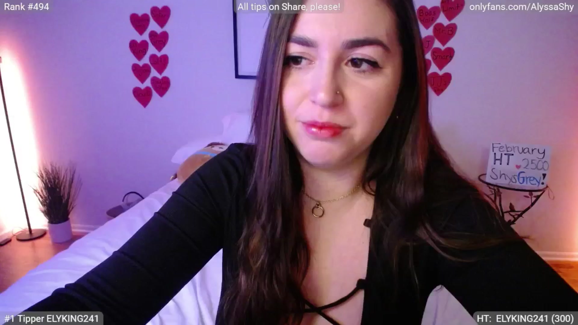Gallery image thumbnail from AlyssaShy's myfreecams stream on, 02/07/2025, 23:16 image 14 of 20