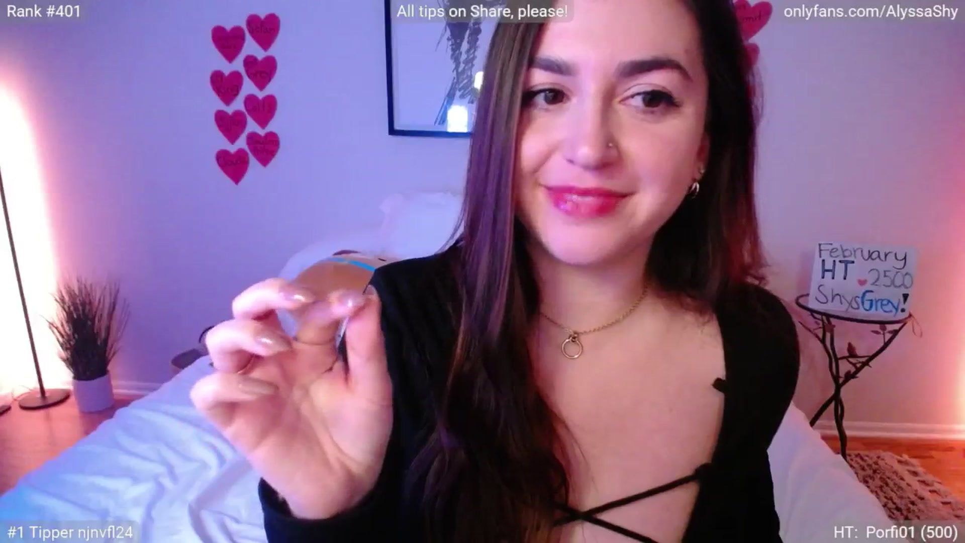 Gallery image thumbnail from AlyssaShy's myfreecams stream on, 02/08/2025, 01:02 image 5 of 20