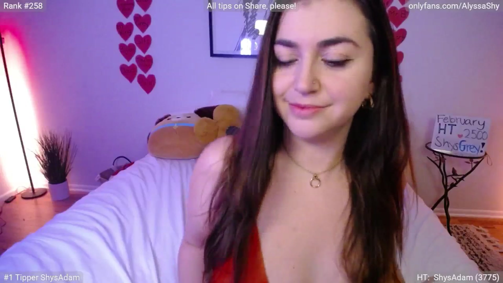 Gallery image thumbnail from AlyssaShy's myfreecams stream on, 02/13/2025, 01:27 image 19 of 20
