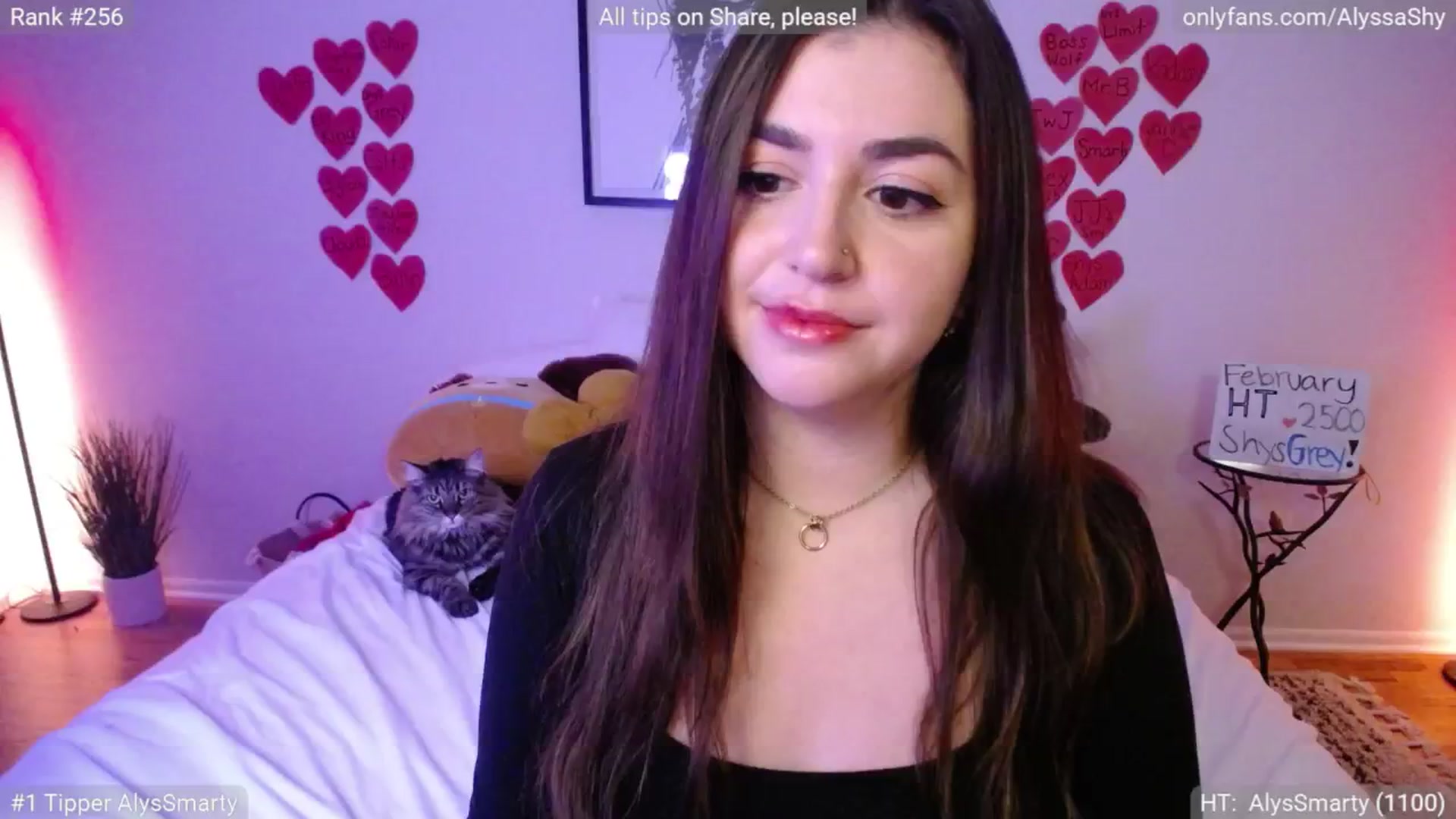 Gallery image thumbnail from AlyssaShy's myfreecams stream on, 02/14/2025, 01:57 image 6 of 20