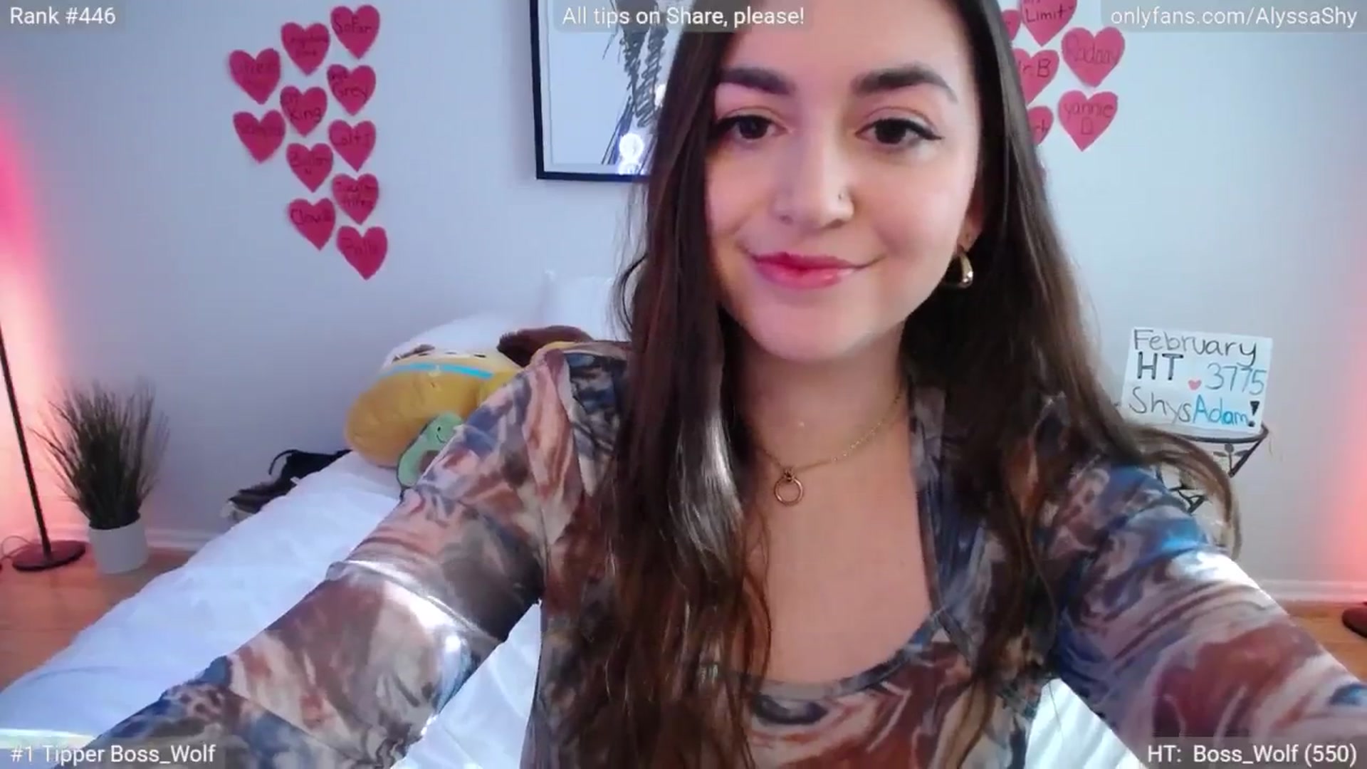 Gallery image thumbnail from AlyssaShy's myfreecams stream on, 02/21/2025, 21:14 image 10 of 20