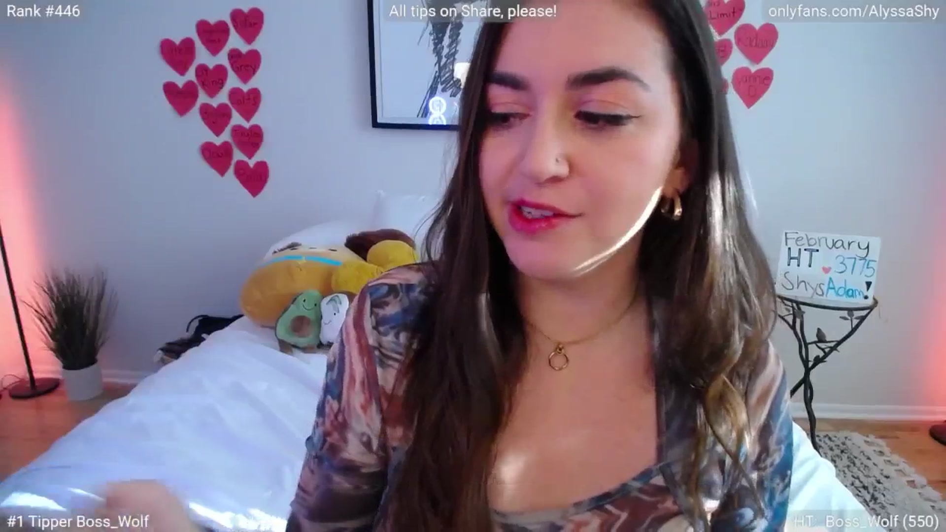 Gallery image thumbnail from AlyssaShy's myfreecams stream on, 02/21/2025, 21:14 image 13 of 20