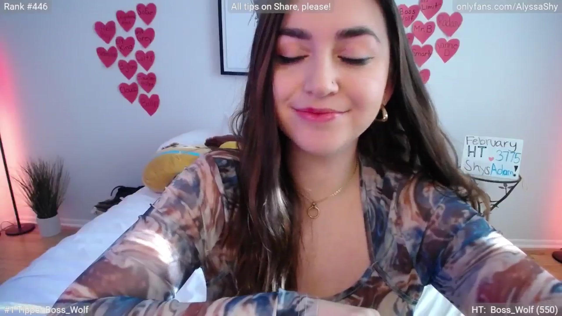 Gallery image thumbnail from AlyssaShy's myfreecams stream on, 02/21/2025, 21:14 image 9 of 20