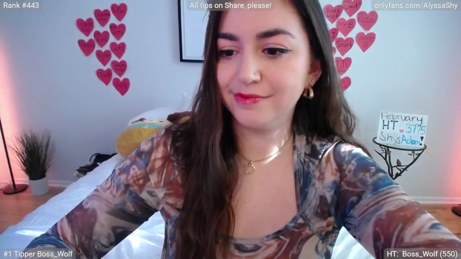 Gallery image thumbnail from AlyssaShy's myfreecams stream on, 02/21/2025, 21:14 image 18 of 20